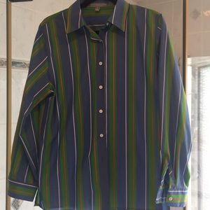 Fox craft striped blouse